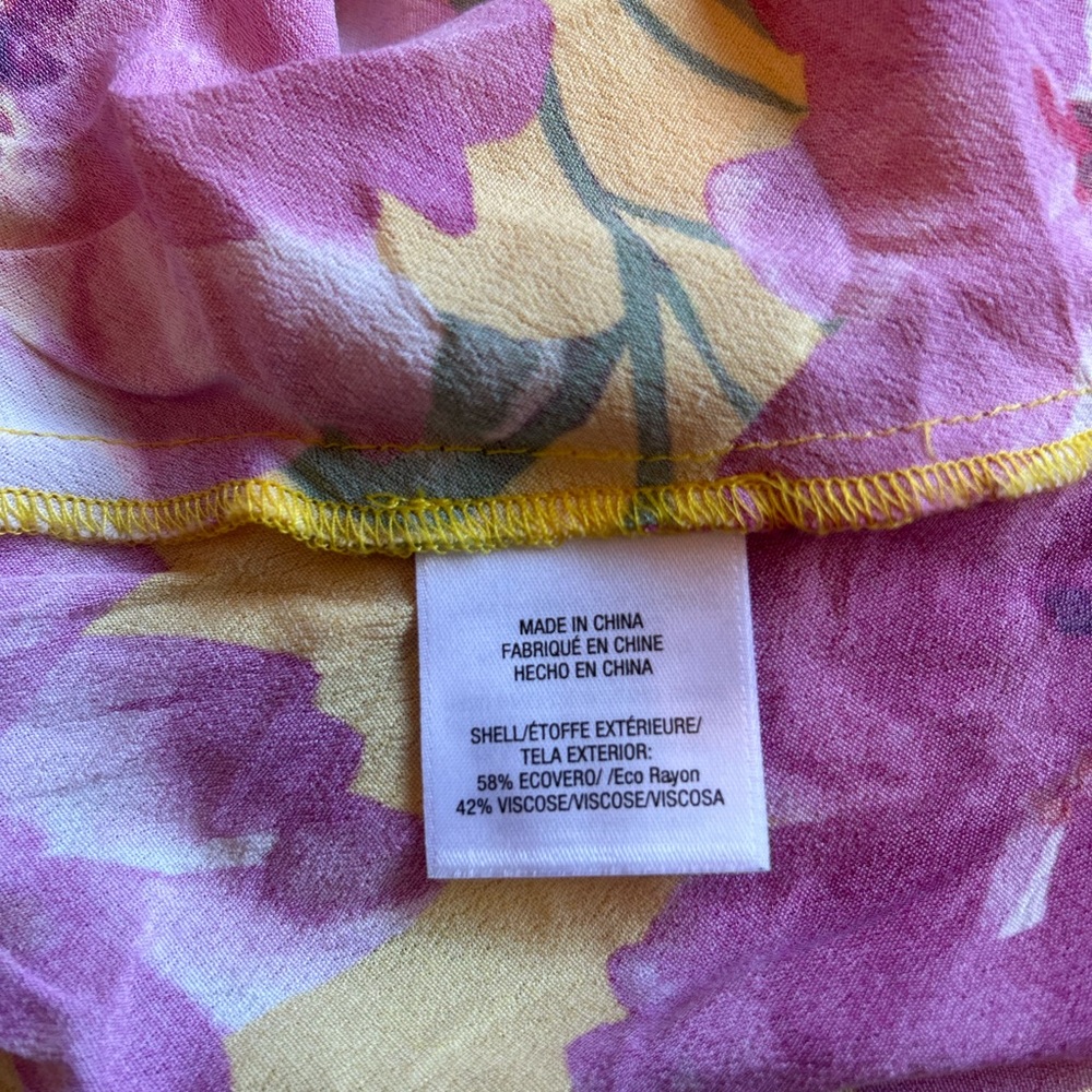 Favorite Daughter The One That Got Away Floral Keyhole Maxi Dress Size 6 - Picture 11 of 11